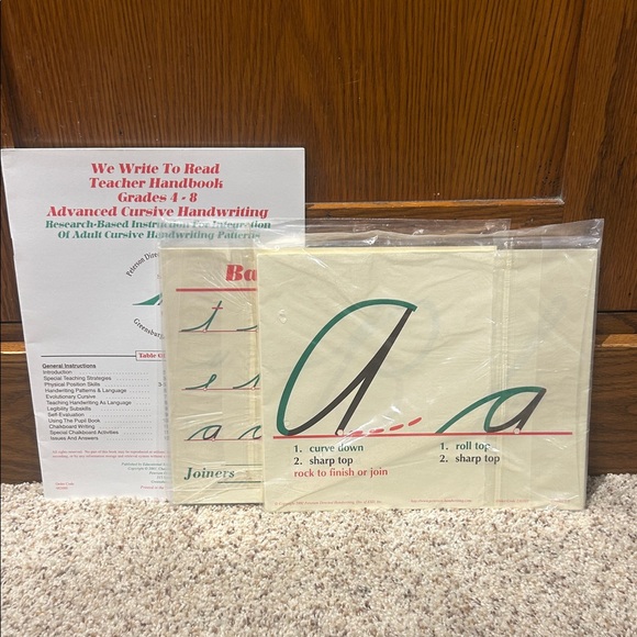 Other | Peterson Cursive Handwriting Teacher Handbook | Poshmark